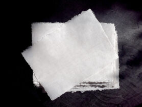 Пеньковая бумага ручного литья, 297×420 мм, ~120 г/кв.м