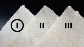 Фактура и цвет бумаги № 1 из серии хлопок/лыко