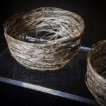 Корзинки из конопляных волокон