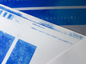 Пробная ручная печать с алюминиевой печатной формы