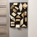 Адвент календарь к Новому году из бумаги ручного литья